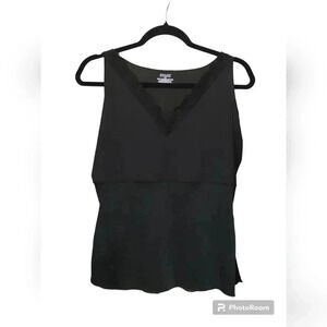 Spanx Women’s  Hide and Sleek Smoothing Camisole Black 2X